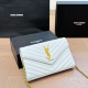 White Casual Daily Letters Chains Bags