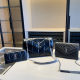 Black Silver Casual Daily Letters Chains Bags