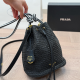 Black Casual Daily Letters Patchwork Bags