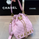 Pink Casual Daily Letters Chains Bags