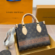 Yellow Brown Casual Daily Print Patchwork Bags