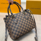 khaki Brown Casual Daily Colorblock Patchwork Bags