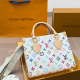 White Casual Daily Print Patchwork Bags