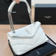 White Silver Casual Daily Letters Chains Bags