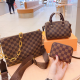 Brown Casual Daily Plaid Chains Bags