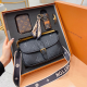 Black Brown Casual Daily Letters Bags
