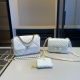 White Casual Daily Letters Chains Bags