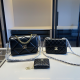 Black Casual Daily Letters Patchwork Bags