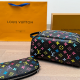 Black Casual Daily Letters Zipper Bags