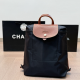 Black Brown Casual Daily Letters Patchwork Bags