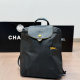 Black Casual Daily Letters Patchwork Bags