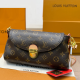 Brown Casual Daily Letters Patchwork Bags