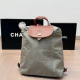 Green Casual Daily Letters Patchwork Bags