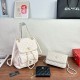 White Casual Daily Letters Chains Bags