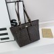 Dark Brown Casual Letters Patchwork Bags