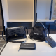 Black Casual Letters Patchwork Bags