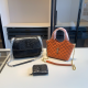 Black Casual Letters Chains Bags