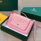 Pink Casual Letters Patchwork Bags