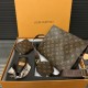 Brown Casual Letters Patchwork Bags
