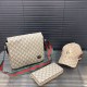 Khaki Casual Letters Patchwork Bags