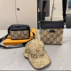 Khaki Casual Letters Zipper Bags