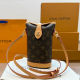 Brown Casual Letters Patchwork Bags