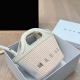White Pink Casual Letters Patchwork Bags