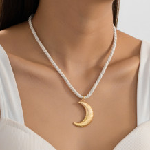 Gold Casual Weave Necklaces