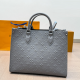Grey Casual Letters Patchwork Bags
