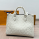 White Casual Letters Patchwork Bags