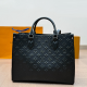 Black Casual Letters Patchwork Bags