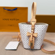 White Casual Letters Patchwork Bags