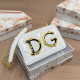 White Casual Letters Chains Bags