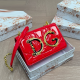 Red Casual Letters Chains Bags