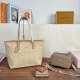 Light Yellow Casual Letters Zipper Bags