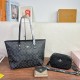 Black Casual Letters Patchwork Bags