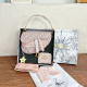Pink Casual Letters Patchwork Bags