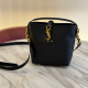 Matte Black Casual Letters Metal Accessories Trim Bags