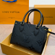 Black Casual Letters Patchwork Bags