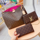 Brown Casual Daily Letters Chains Bags