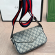 Blue Khaki Casual Letters Metal Accessories Trim Bags