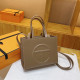Khaki Casual Letters Patchwork Bags