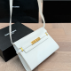 White Casual Patchwork Bags