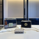 Black Casual Letters Chains Bags