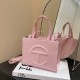 Pink Casual Letters Patchwork Bags