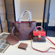 Brown Casual Plaid Patchwork Bags