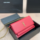 Red Casual Letters Chains Bags