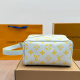 White Yellow Casual Letters Zipper Bags