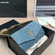 Blue Casual Letters Chains Bags