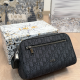 Black Casual Letters Zipper Bags